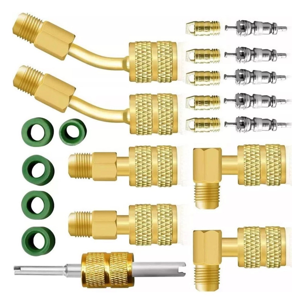 1 Set R410A Adapter Kit Mini Split Adapter 5/16 -1/4 Coupler High Quality