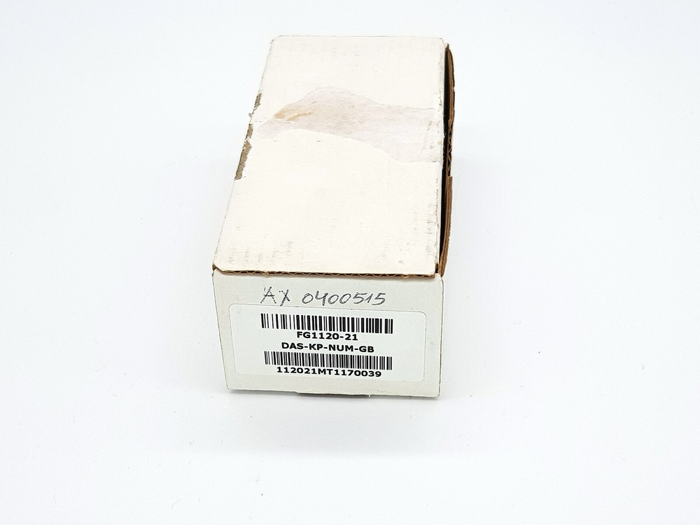 AMX DAS-KP-NUM-G Flush Mount Numeric Keypad