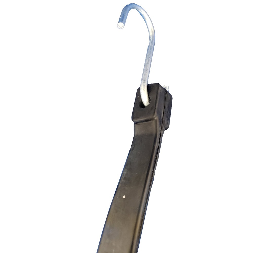 Rubber Strap Bungee Cords, 21", 1 Pack, 0.2 lb
