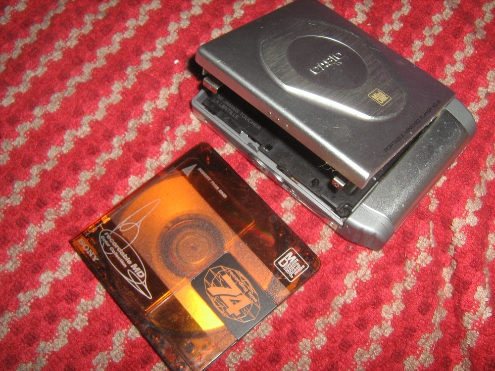 CASIO Portable Minidisc Player XG-3