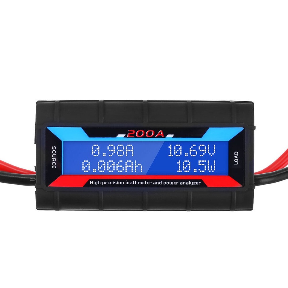 200A Digital Volt Watt Meter Digital DC Caravan Solar Power Analyzer Anderson