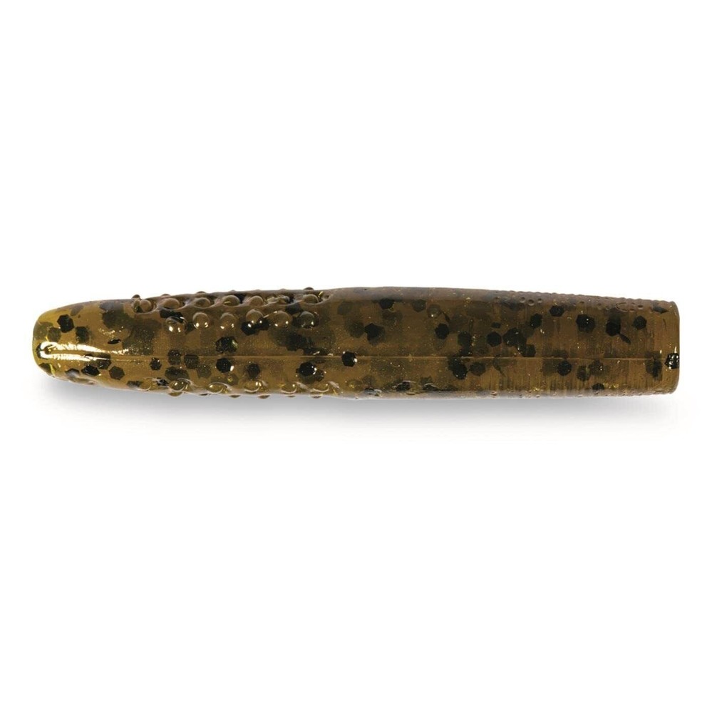 Z-MAN Micro TRD Stickbaits, 8 Pack, Green Pumpkin, 1.75"