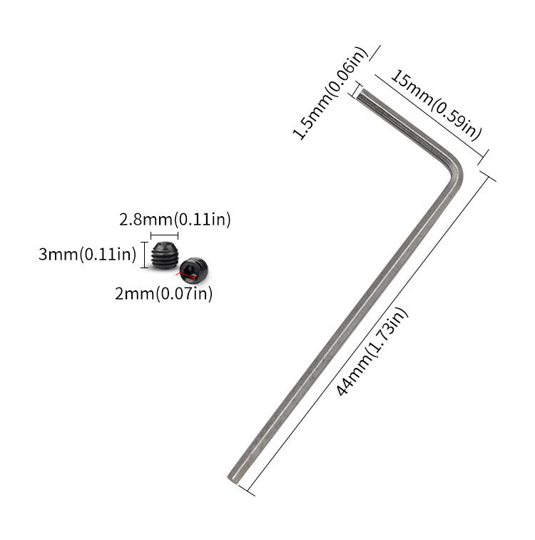 Micro Motor Drill Chuck Clamping Range 0.3-4mm Taper Mounted Mini 3.178mm