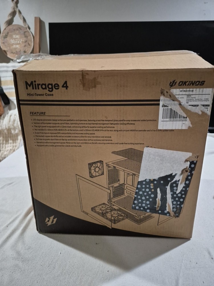 Okinos Mirage 4 Mini-Tower PC Case