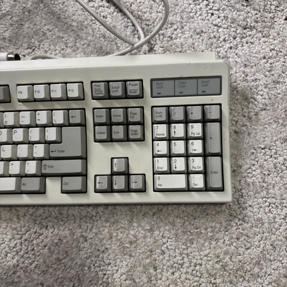 VINTAGE NetWare Computer Keyboard RT6855T+ NMB Technologies Inc. Untested