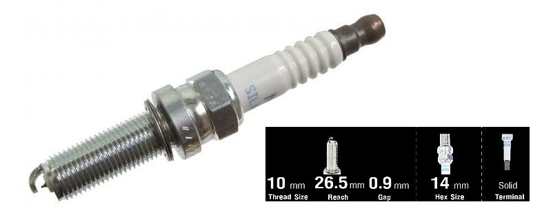 2 Pack Honda Talon 1000R Talon 1000X 1000X-4 RS NGK Spark Plug SILMAR8A9S #90992