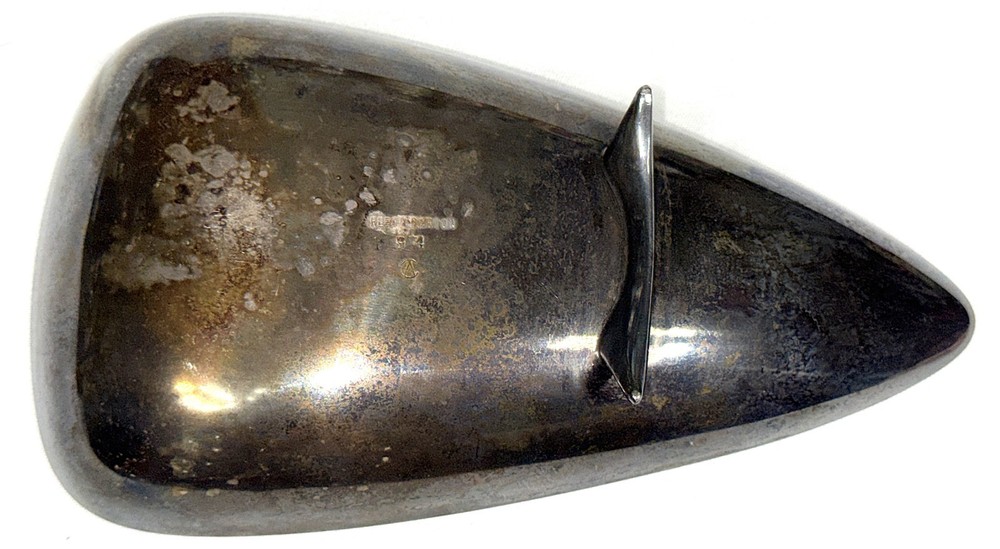 VTG Reed & Barton Teardrop 94 MCM Silver-Plated 7" Trinket Candy Bowl Dish Tray