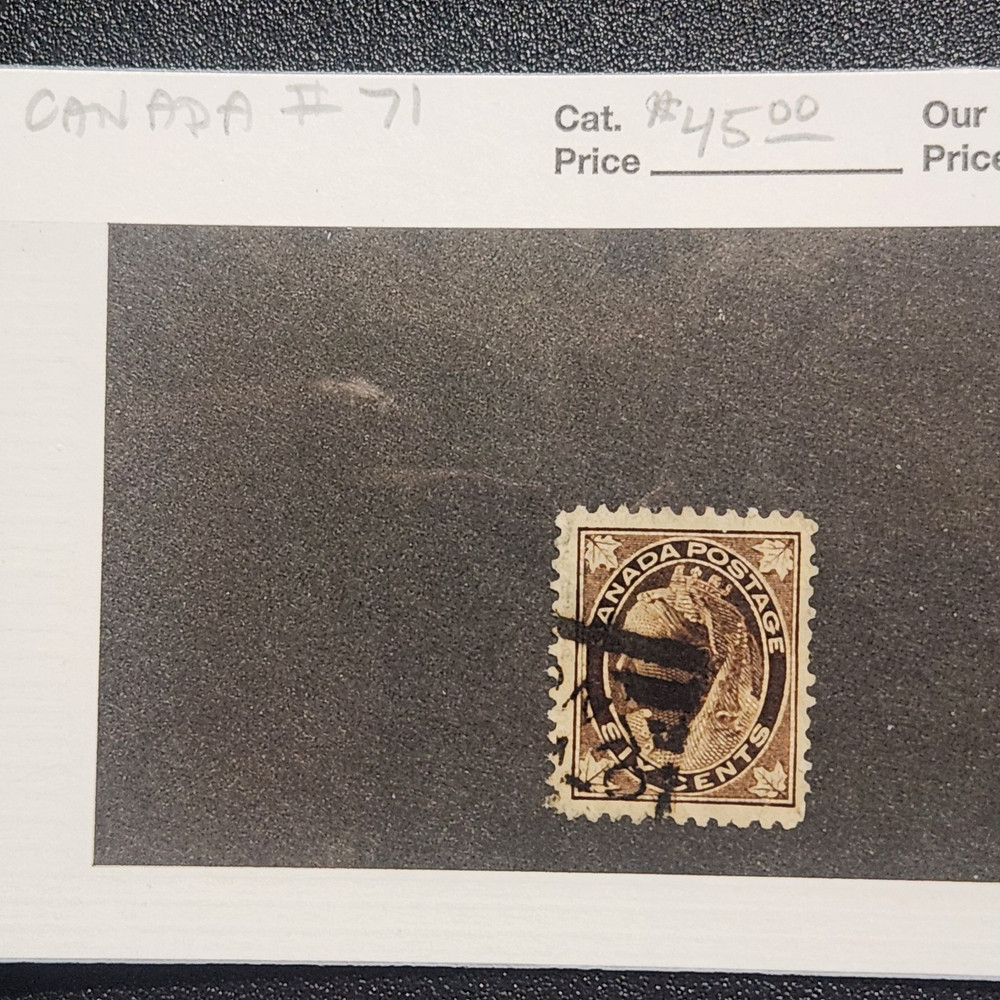Canada #71 - CV $45 - Lot #12645