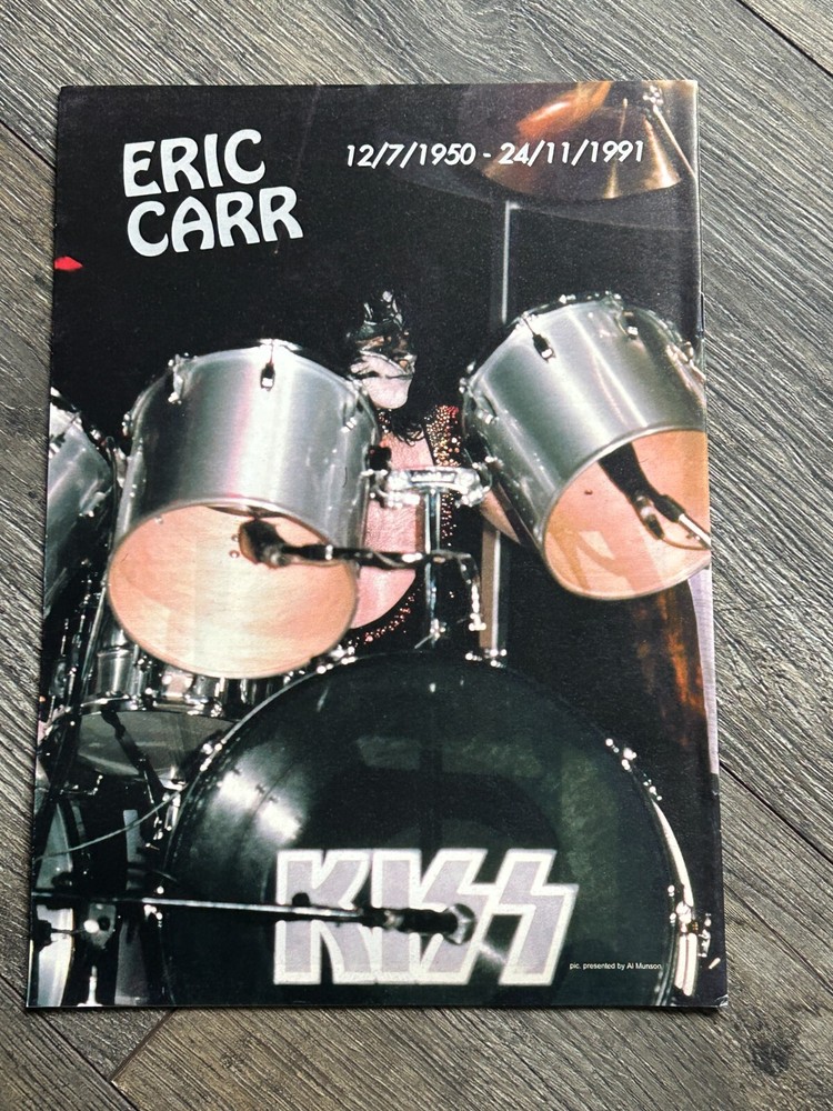 KISS Fanzine Magazine KISS STRIKE #37 1995 Italy Ace Frehley Singer Vintage Kiss