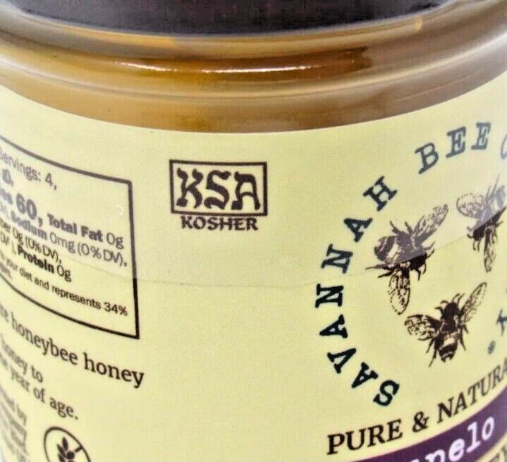 TUPELO HONEY 3oz 85g Savannah Bee Company Made in USA Pure Natural RAW Honey