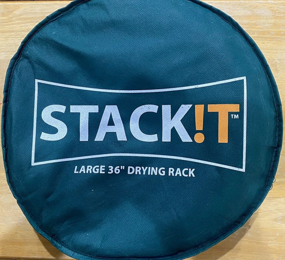 STACK!T ~ Collapsible Mesh Drying Trays ~  36" X 6' ~w/Storage Bag ~ Gently Used