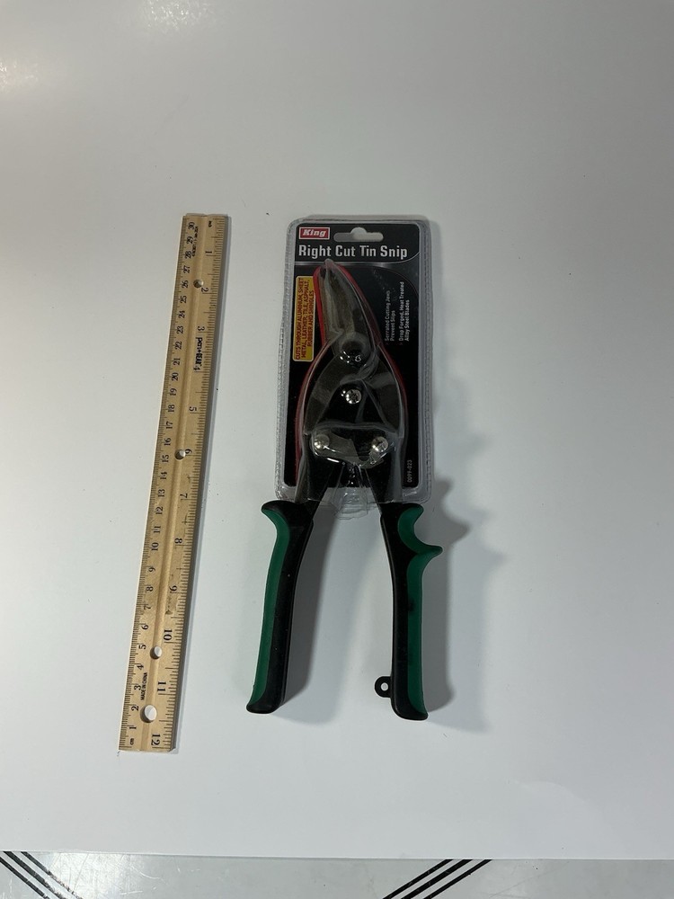 King Right Cut Tin Snips