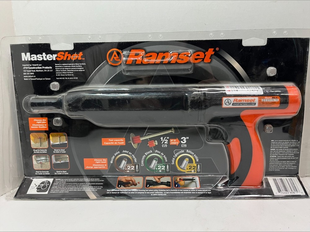 Ramset Master Shot - Powder Actuated Tool - NEW!
