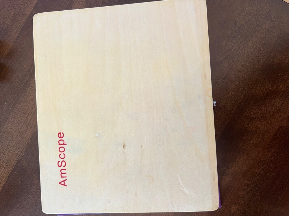 Amscope microscope set