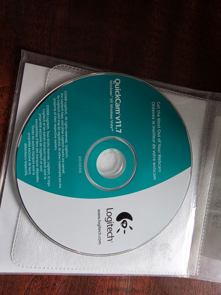 Logitech Quickcam v11.7 CD - Drivers. FREE SHIPPING