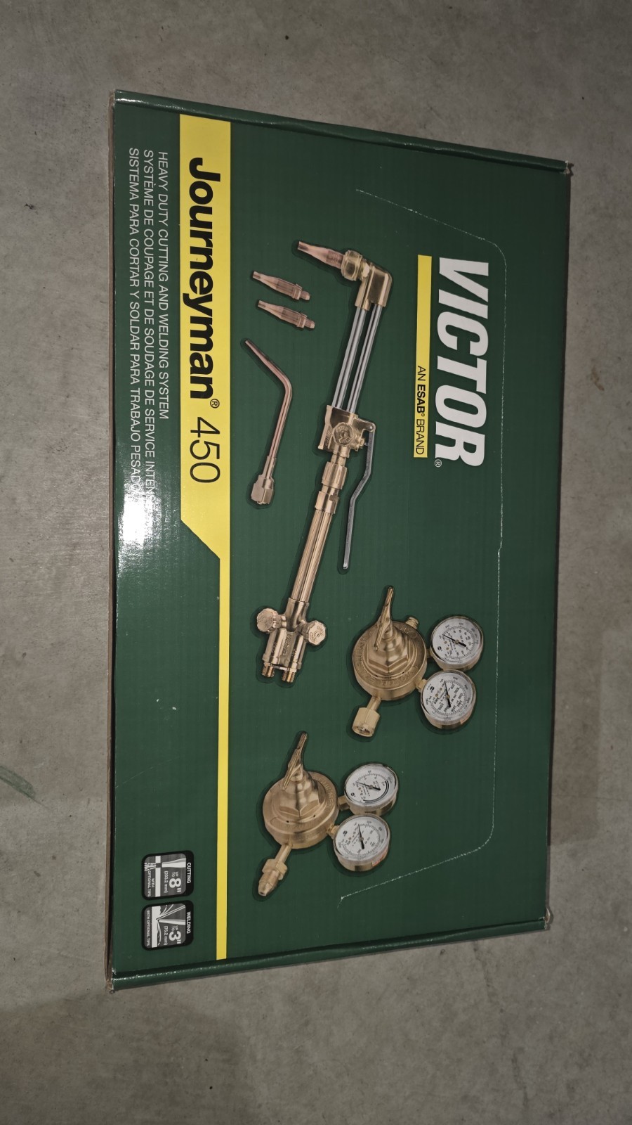 Victor Journeyman 450 Oxy-Fuel Gas Welding & Cutting Kit