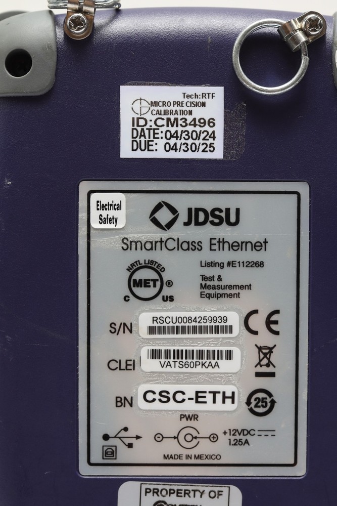 JDSU SmartClass Ethernet Tester