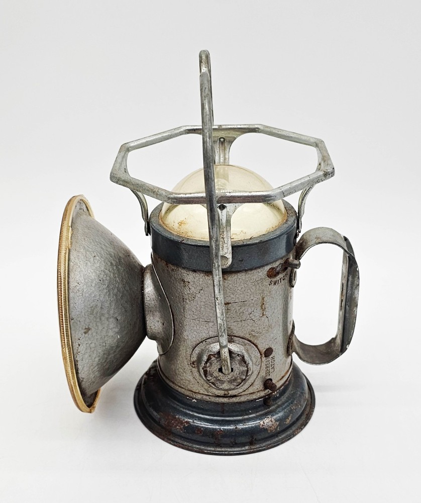 Delta Powerlite Lantern - Delta Electric Co RR Mining Double Globe Walking Light