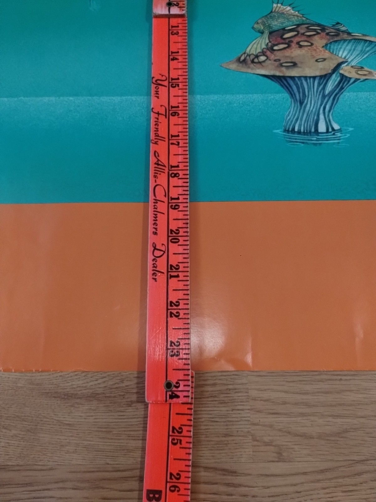 RARE 1973 Fish Yessongs 4 Roger Dean Cover Art Big-O Poster England Psychedelic