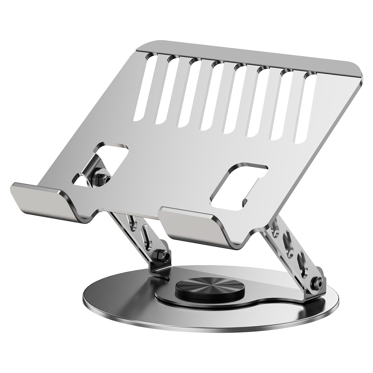 Adjustable Foldable Laptop Stand Aluminum Notebook Riser Computer Holder Desk