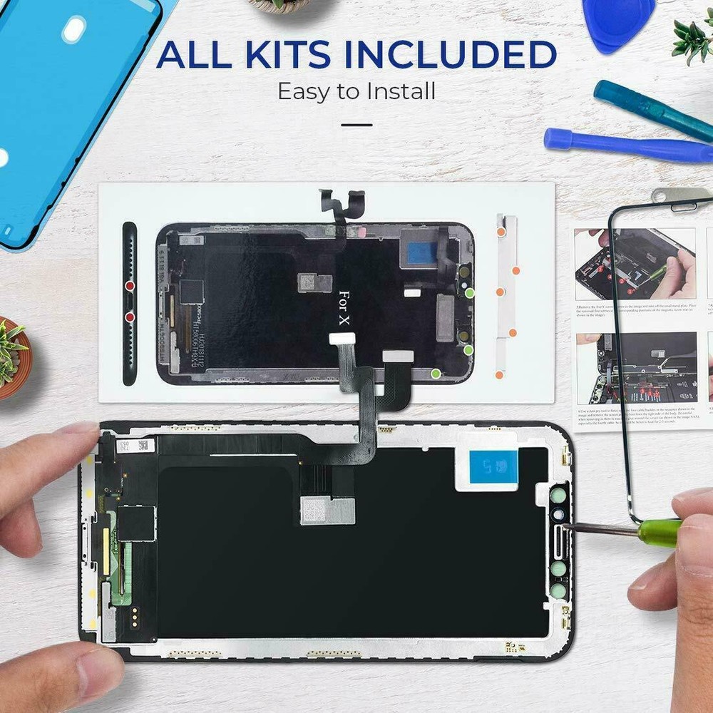 iPhone 11 Pro Max OEM Incell LCD Display Touch Screen Digitizer Replacement Kit