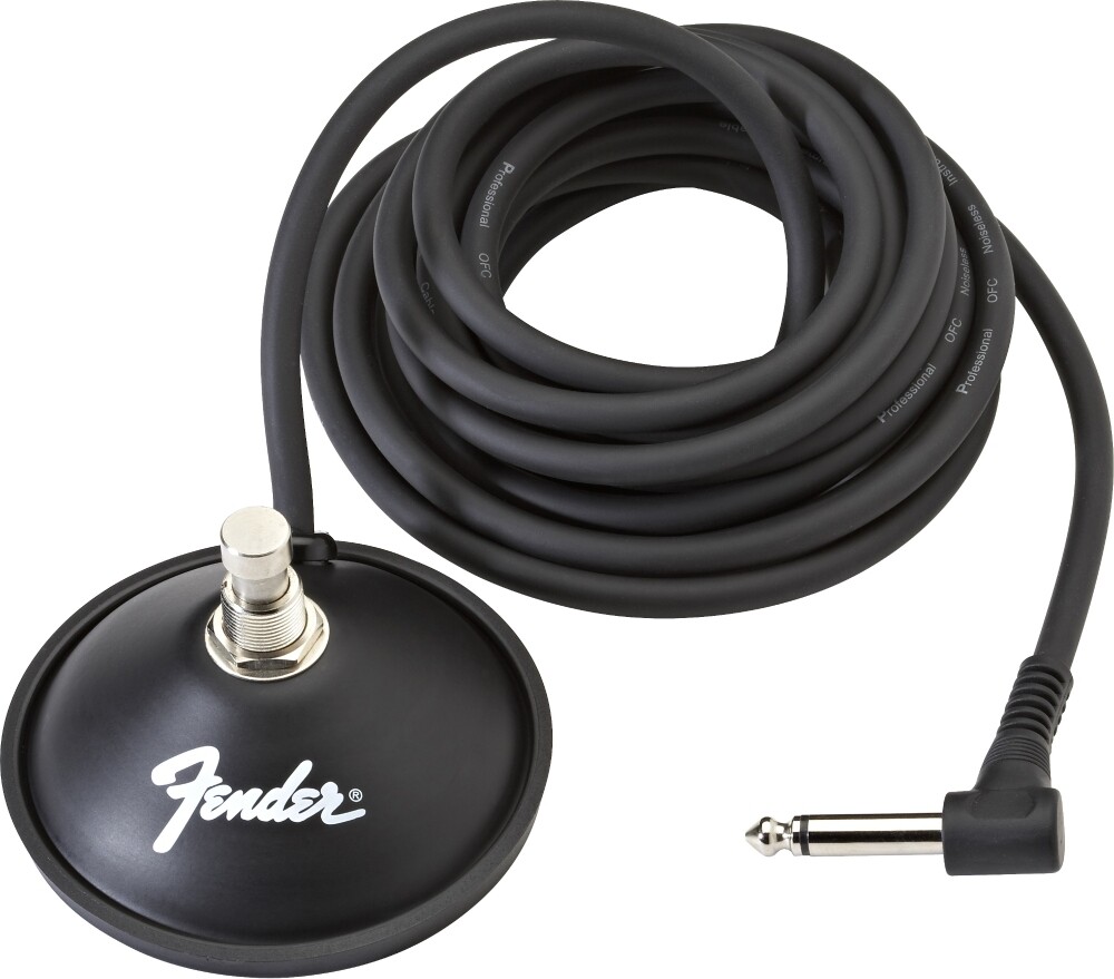 Fender 1-Button Footswitch for Mustang and Blues Junior Amps Black
