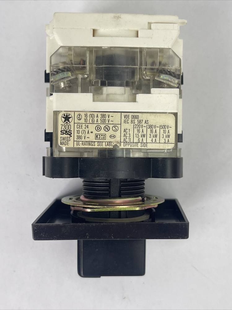 SPRECHER + SCHUH LR 24962 SWITCH 600VAC 3HP