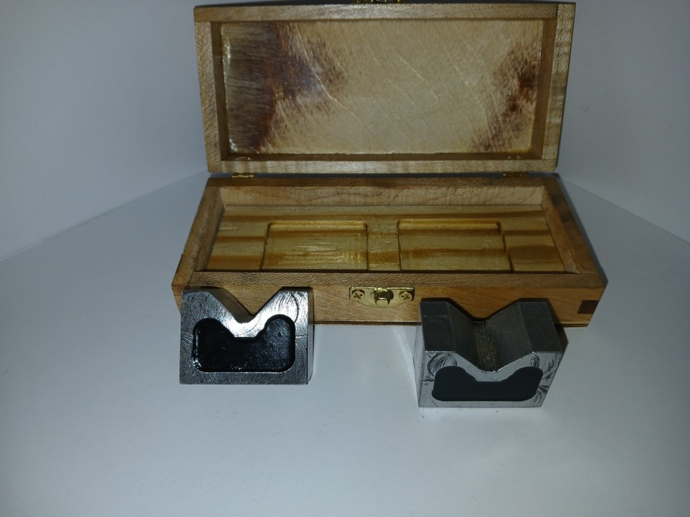 Mini Steel V Block Set/Vise Workholding