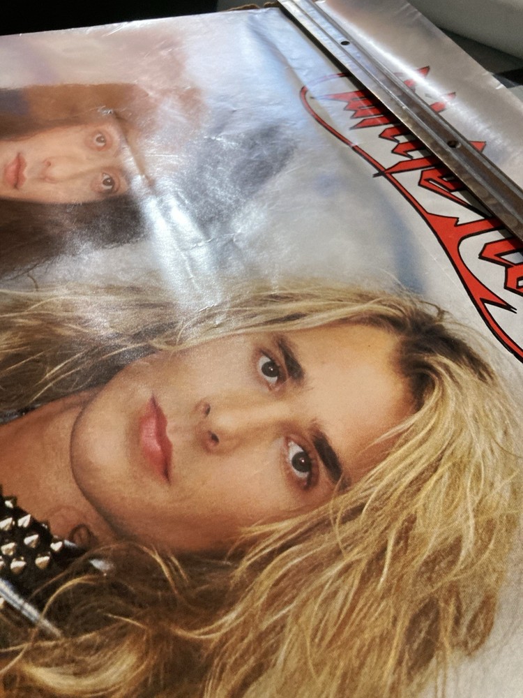 White Lion 1988 Huge Door Size Poster Nice Man Minnesota