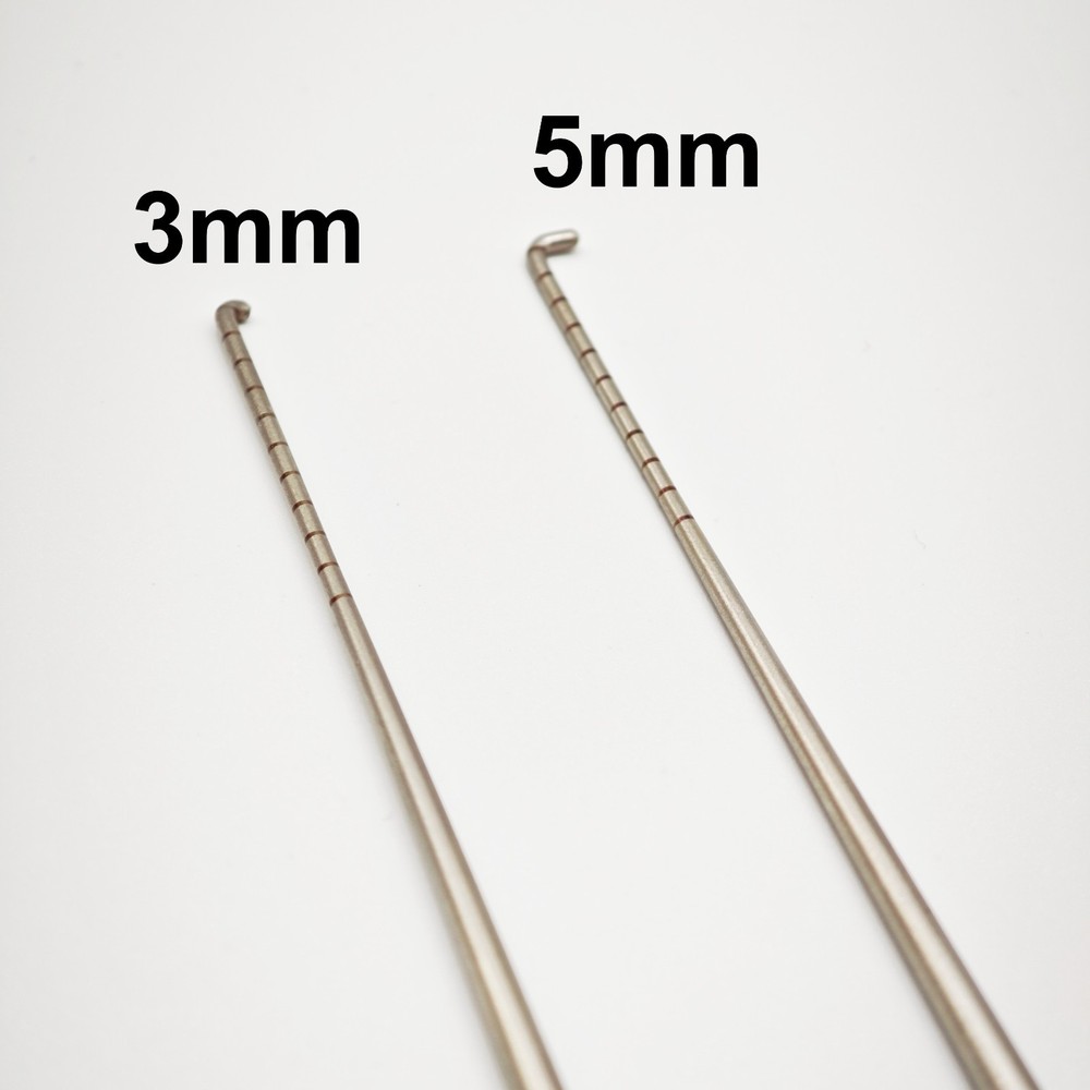 Arthroscopy Probe Hook Depth Gauge 3mm/5mm Knee Shoulder Training Simulator Tool