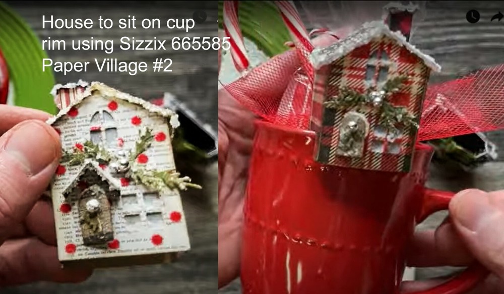 Sizzix Thinlits Paper Village #2 21PC set #665585 Retail $22.99 by Tim Holtz