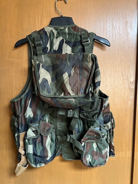 Turkish Military Operational Vest, Used.