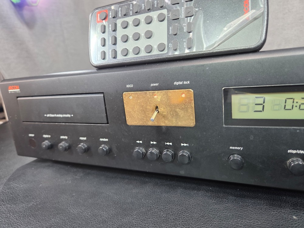 ADCOM GCD-750 CD Player/DAC w/ Remote VIDEO DEMO! 🎥📺✅