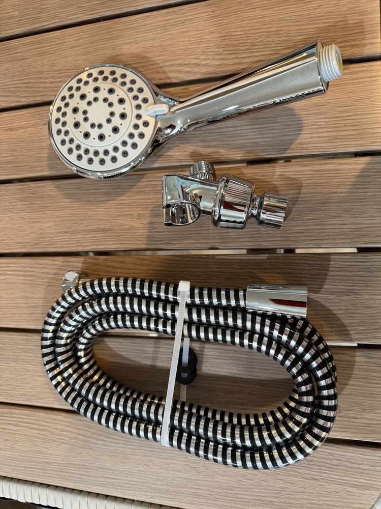 deluxe handheld shower massager