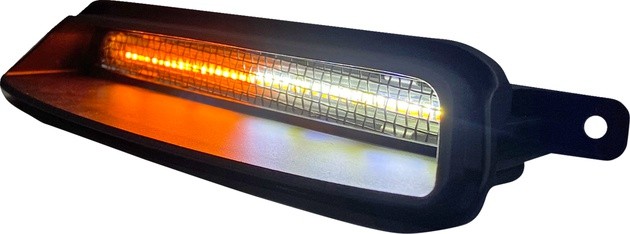 Custom Dynamics Dynamic Fairing Vent Insert LED Light Black #CD-IND-V-B Indian