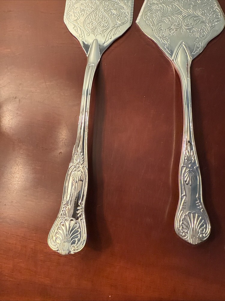5 Pc Lot Silver Plated Serving Pieces