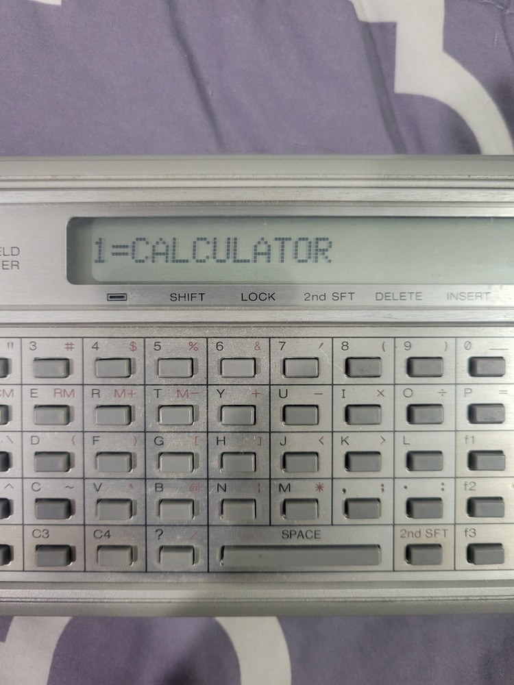 Panasonic HHC RL-H1400 Handheld Computer With Modules Printer Tested Working