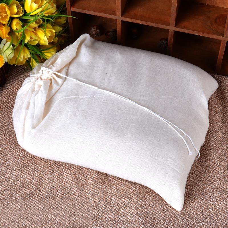 LARGE16x20inch /40x50cm Cotton Muslin Drawstring Bags Reusable Tea Herbs 50PCS