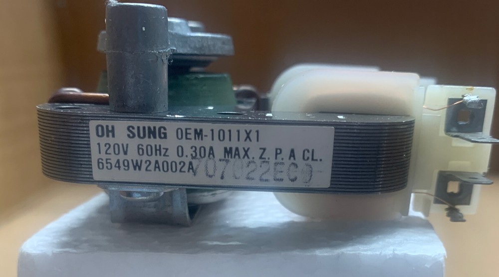6549W2A002A LG motor tower