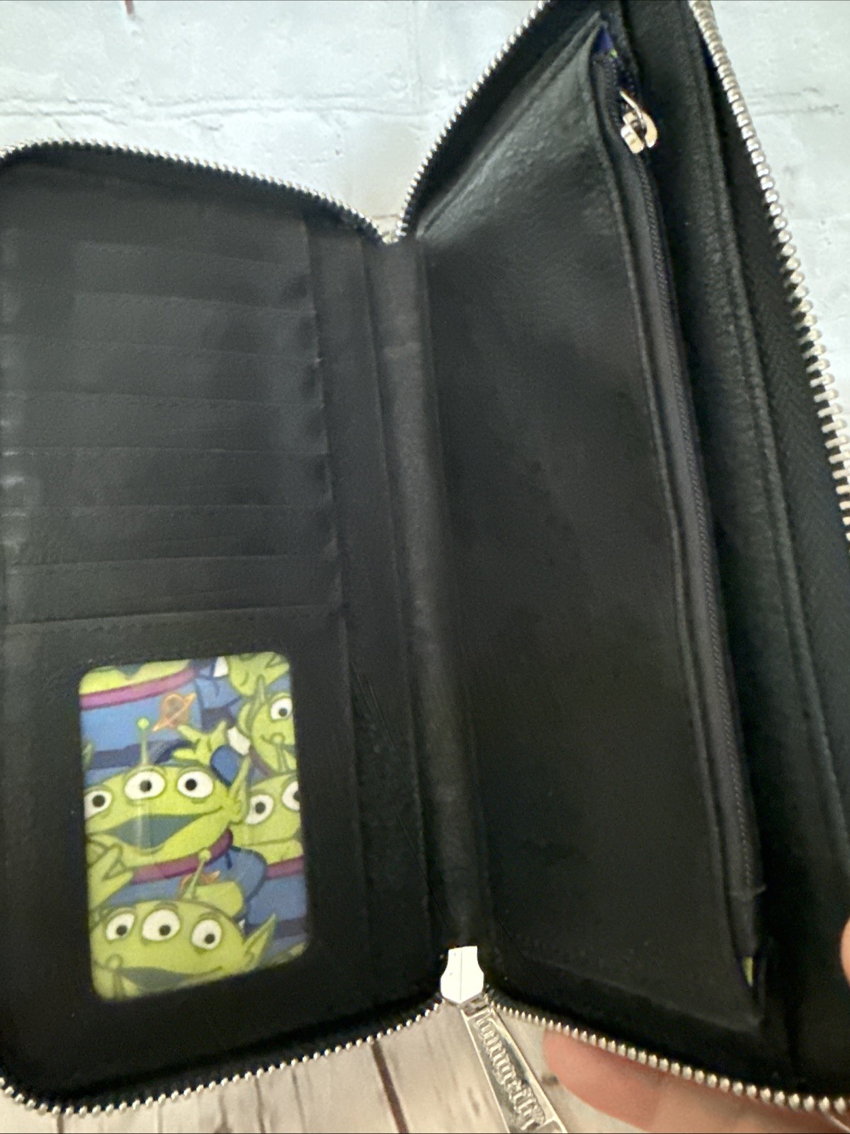 Loungefly Buzz Lightyear Wallet Long Zip Around Toy Story Aliens