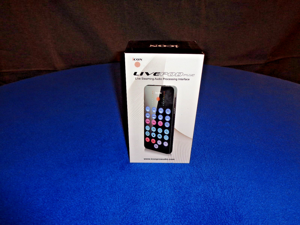 Icon Pro Audio LivePod Plus Livestreaming Audio Interface - NEW SEALED
