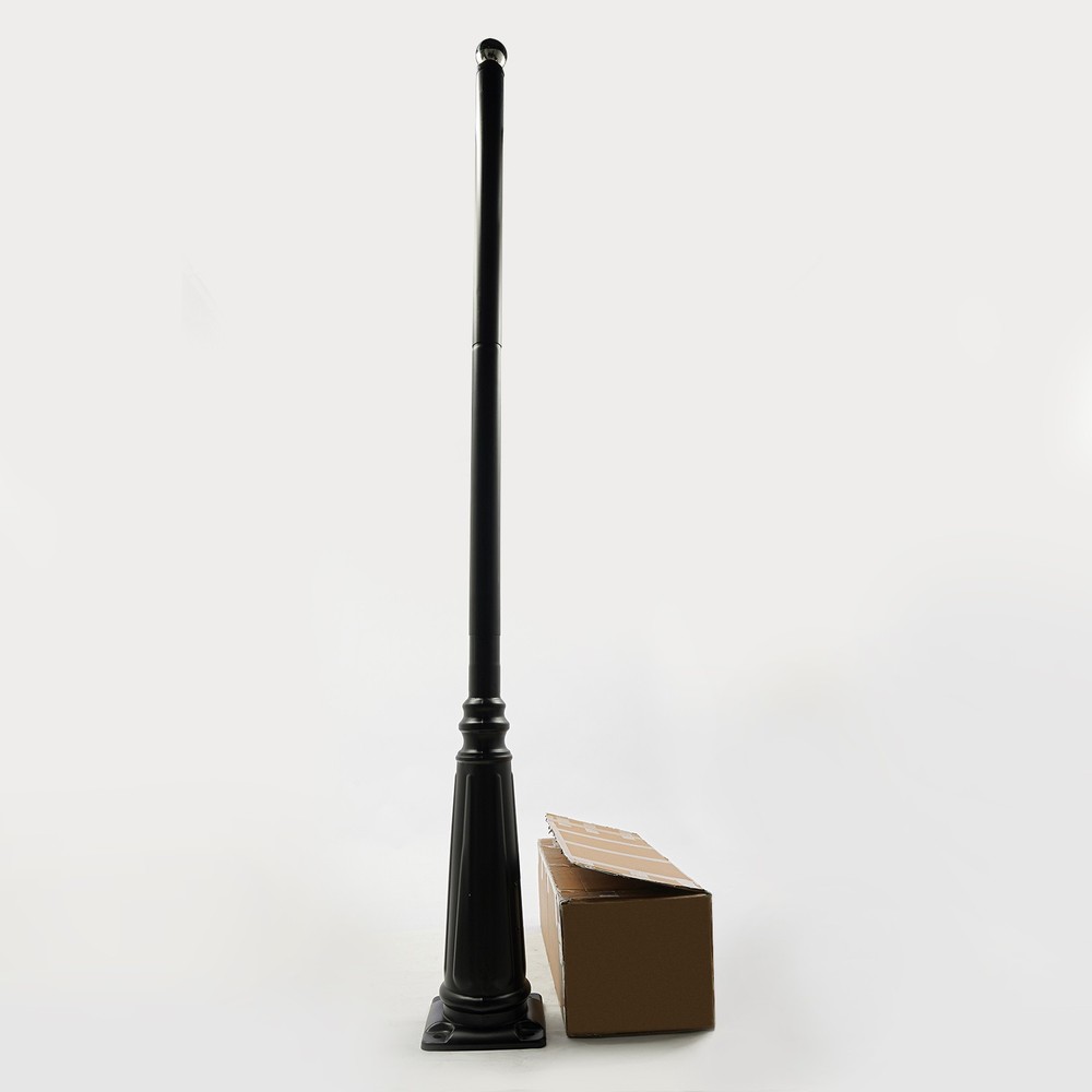 3.8m European Light Post,Split-Type Light Post,Floorstanding Outdoor Light Post