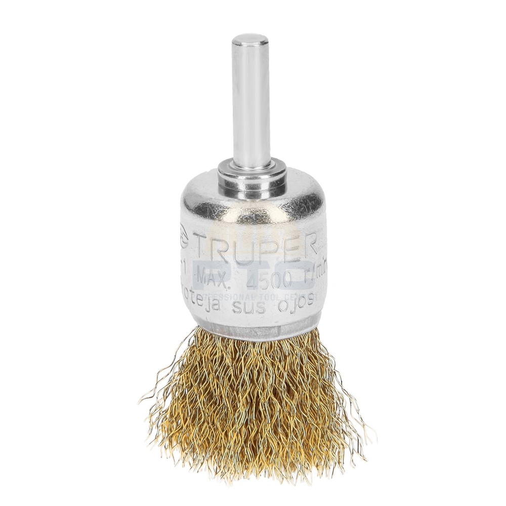 Truper COM-1 Cup carder 1" thick wire for drill