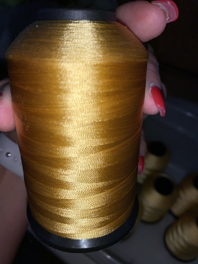 spools of embroidery threads