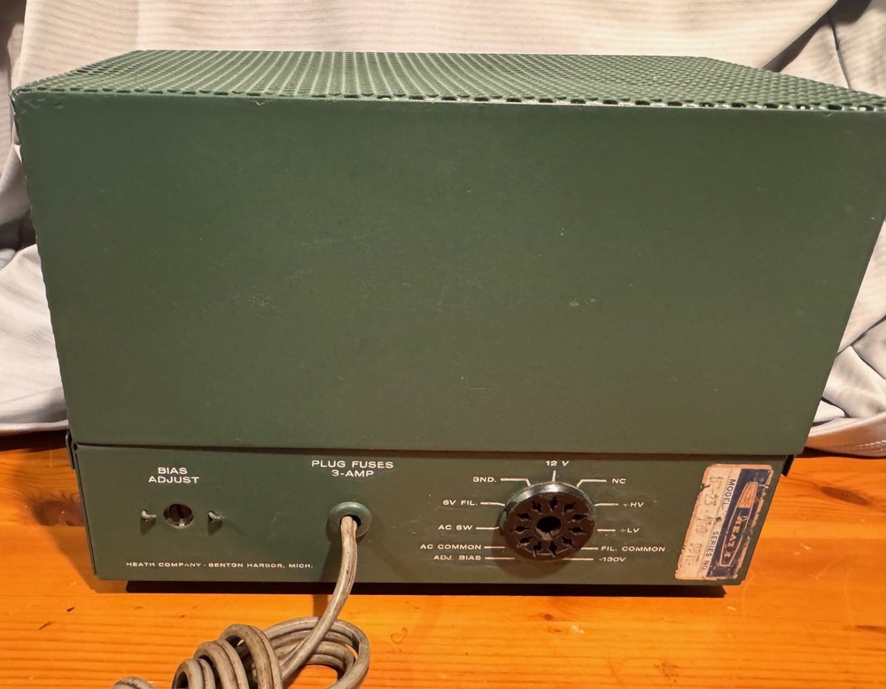 Vintage Heathkit Power Supply Model HP-23 Restored Upgraded Ham Radio