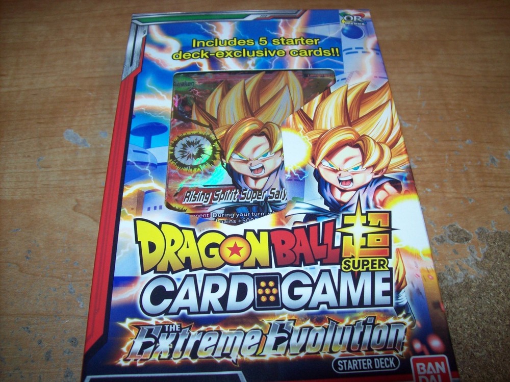 DRAONBALL SUPER THE EXTREME EVOLUTION SEALED DECK FREESHIPPING WITH TRACKING