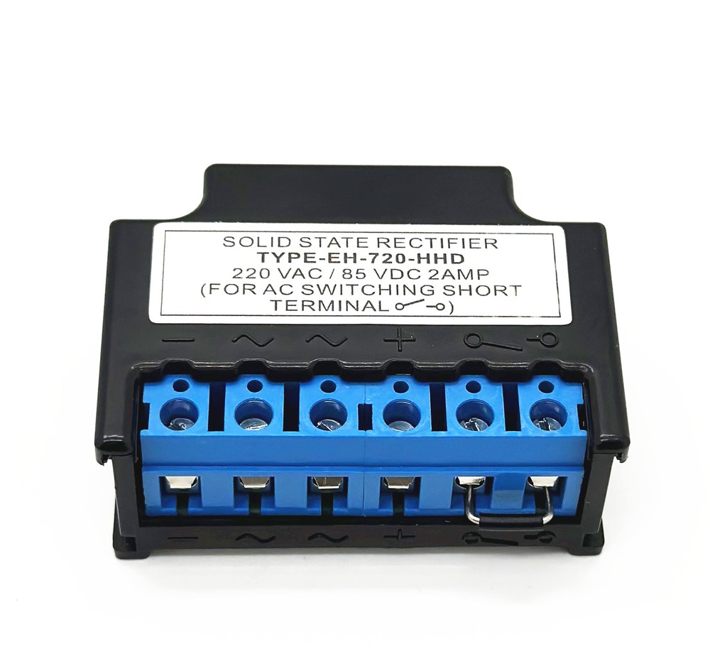 SOLID STATE RECTIFIER EH-720-HHD 220VAC/85VDC 2AMP brake rectifier module