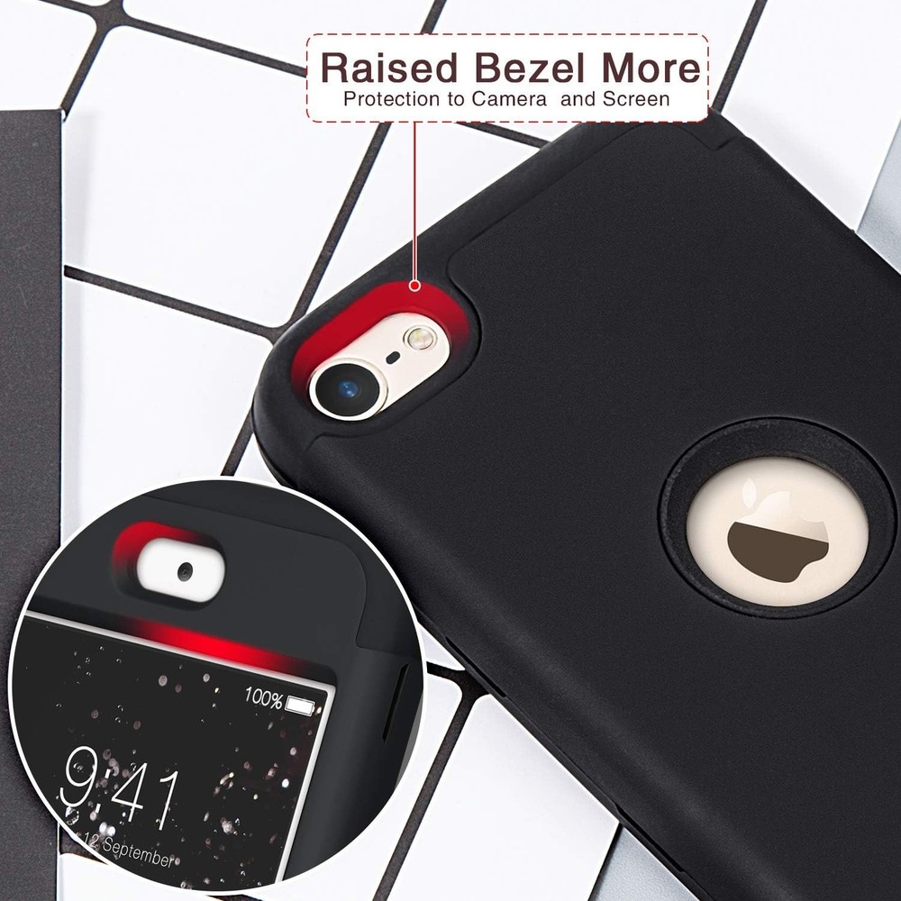 Stylish 3-Layer iPod Touch Case with Screen Protectors – Maximum Protection