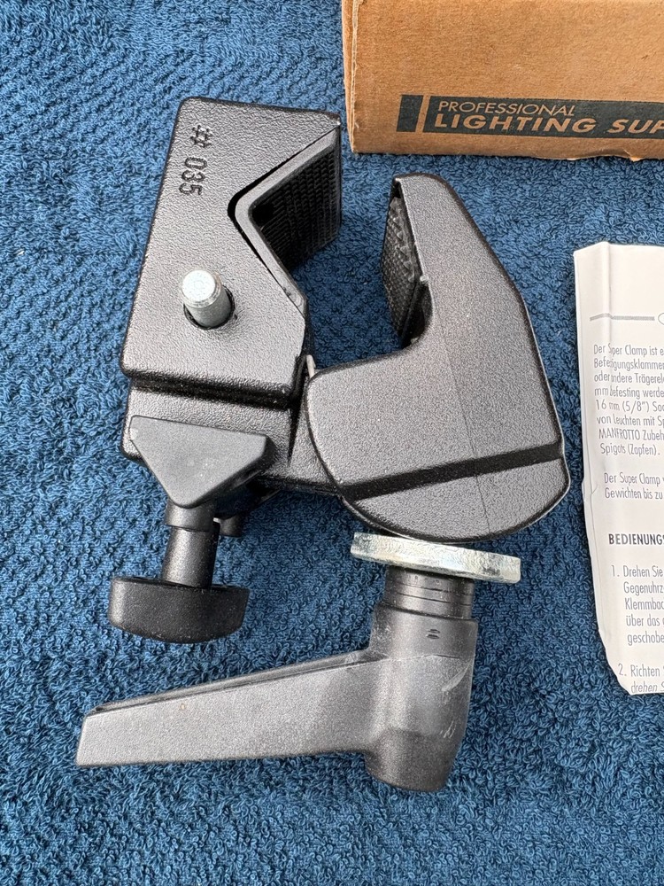 Manfrotto 035 Super Clamp - Black