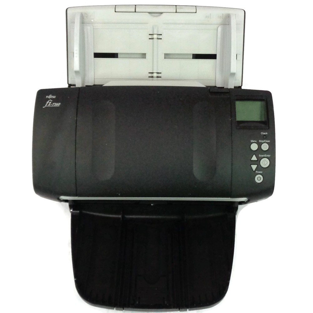 Fujitsu fi-7160 Color Duplex Workgroup Document Scanner w/ Adapter & USB